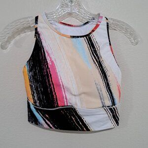 Calia Sports Bra Women's small multi colored Execllent condition